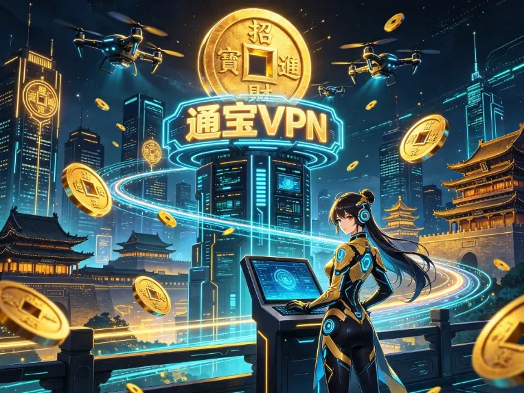 通宝VPN 宣传配图，本页为第三方整理页